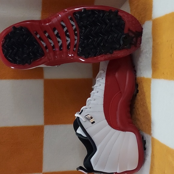 Nike Air Jordan XII Low Golf Shoes "Cherry" Size 6.5 - Picture 4 of 4